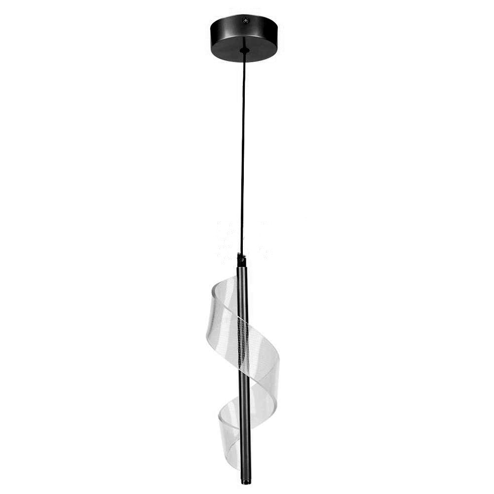 Nordic Spiral Acrylic Chandelier