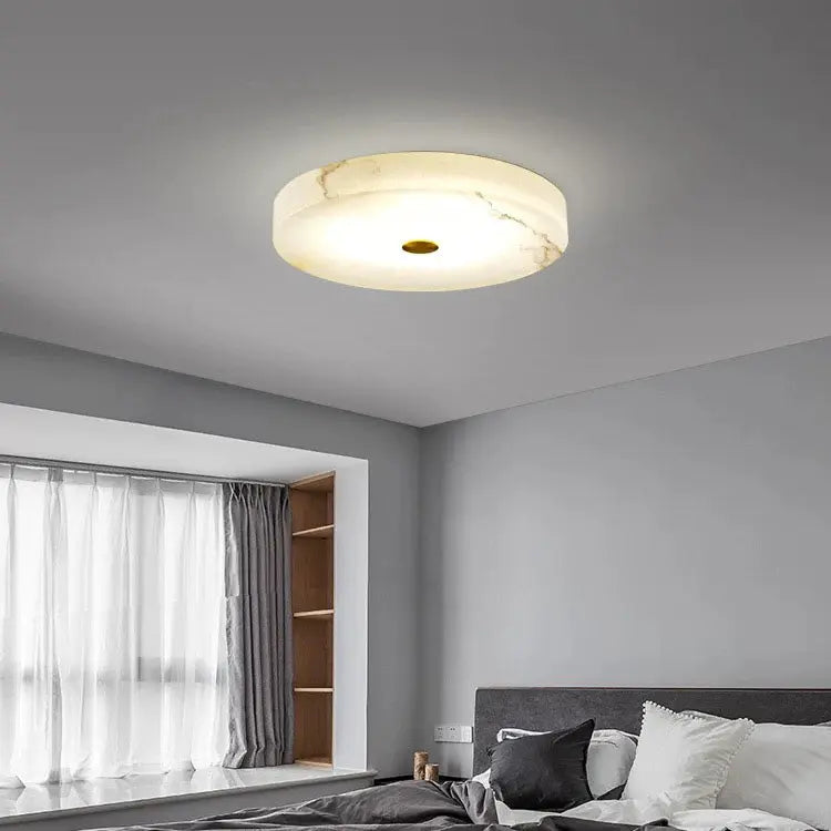 Aurelia Alabaster Marble LED Ceiling Light