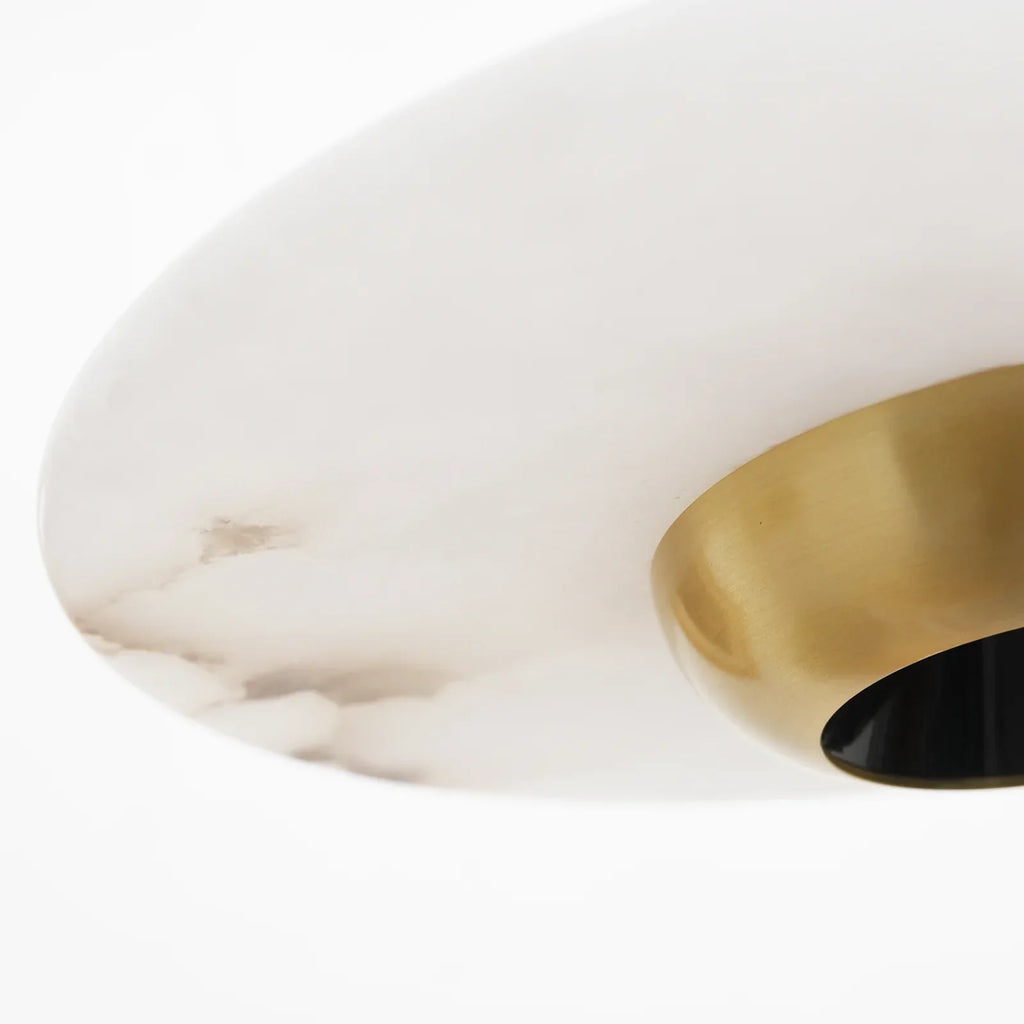 Celesto Disc Alabaster Minimalist Pendant Light