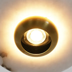 Celesto Disc Alabaster Minimalist Pendant Light
