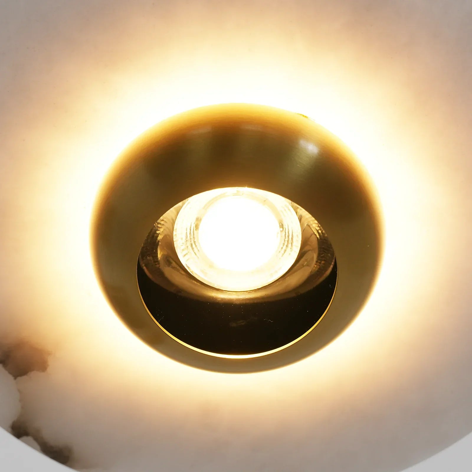 Celesto Disc Alabaster Minimalist Pendant Light