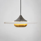 Celesto Disc Alabaster Minimalist Pendant Light