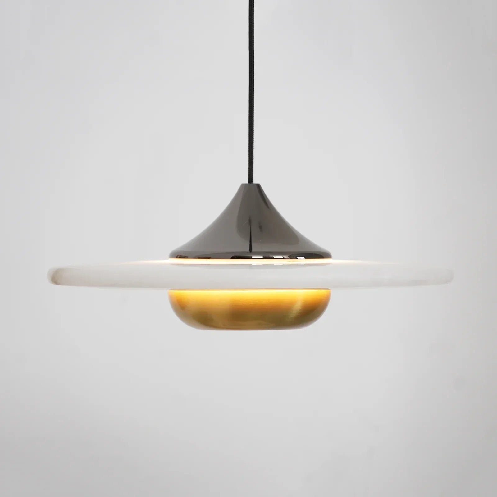 Celesto Disc Alabaster Minimalist Pendant Light