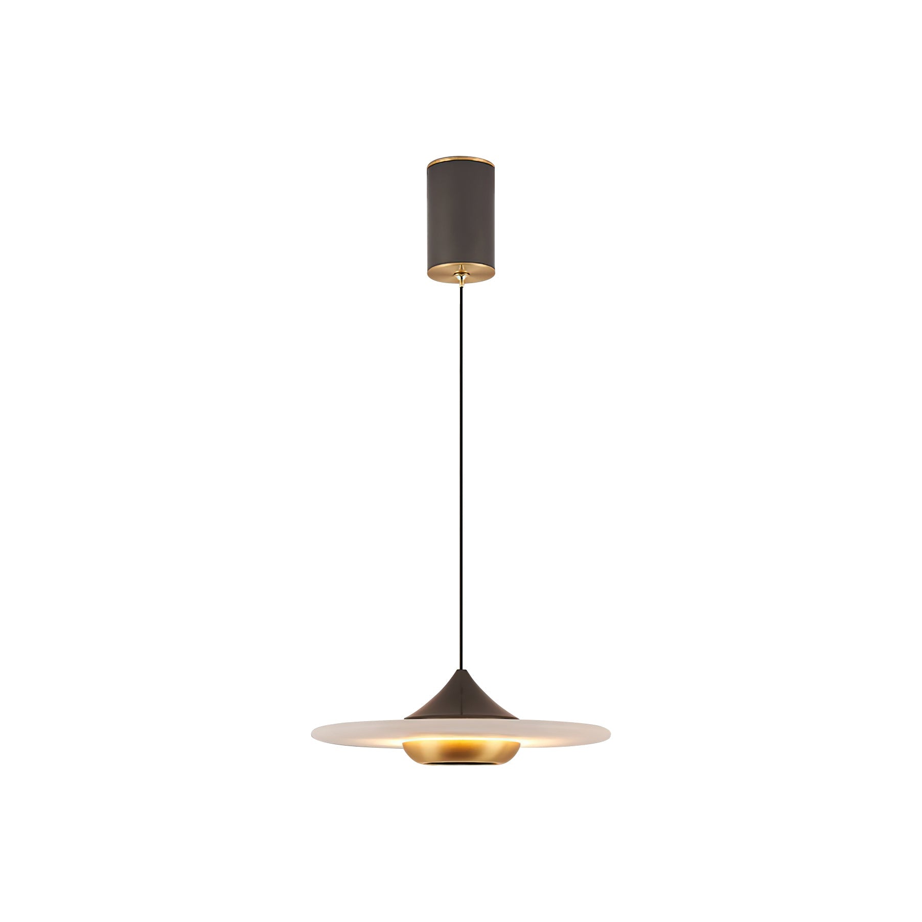 Celesto Disc Alabaster Minimalist Pendant Light
