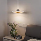Celesto Disc Alabaster Minimalist Pendant Light