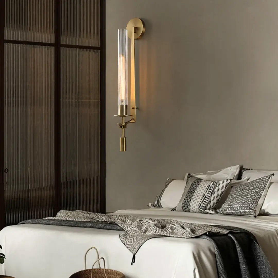 Fontanelle Retro Glass Wall Light