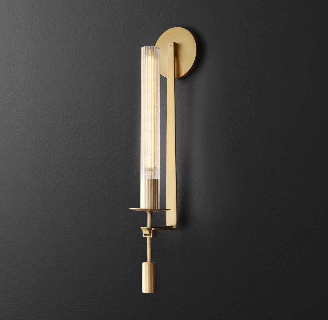 Fontanelle Retro Glass Wall Light