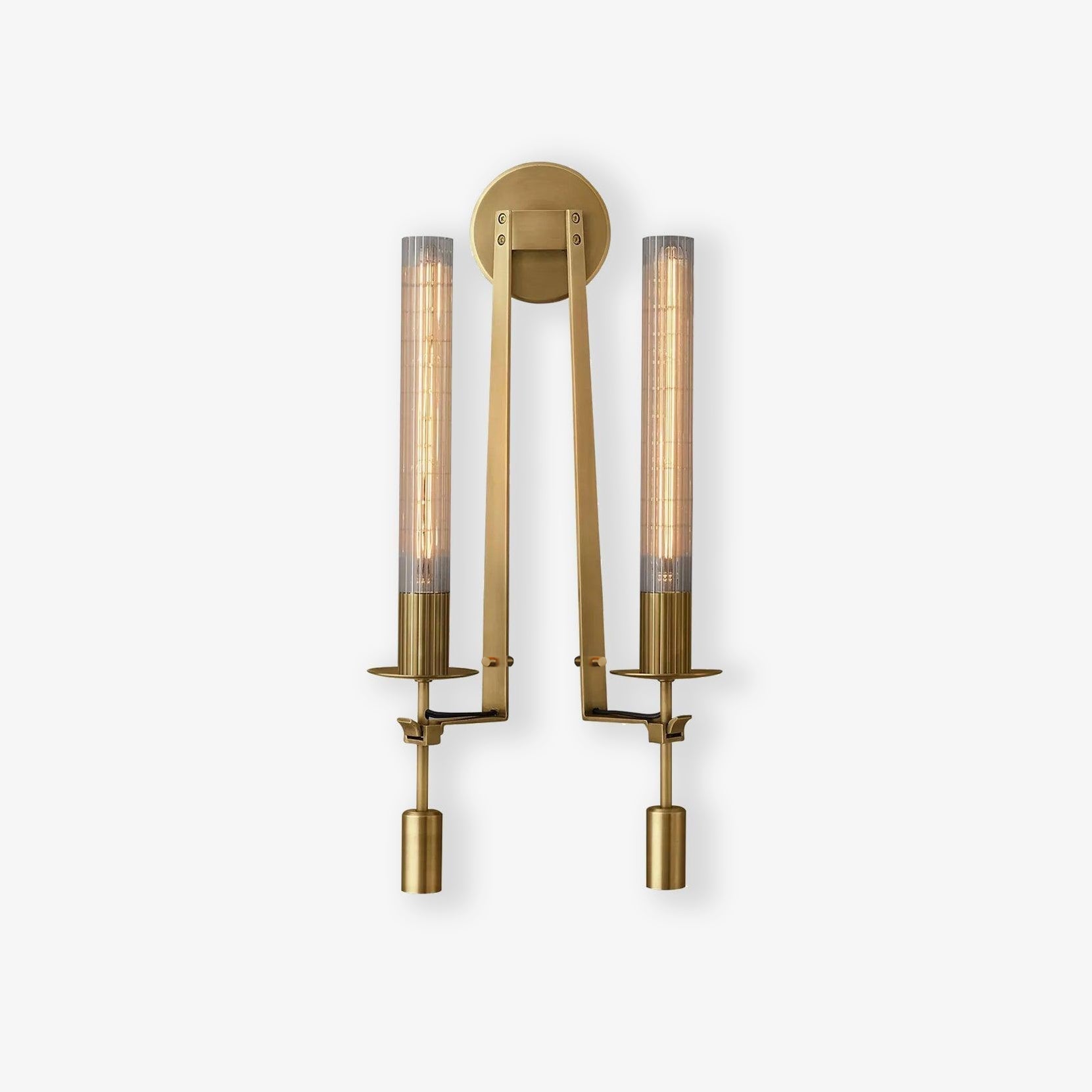 Fontanelle Retro Glass Wall Light