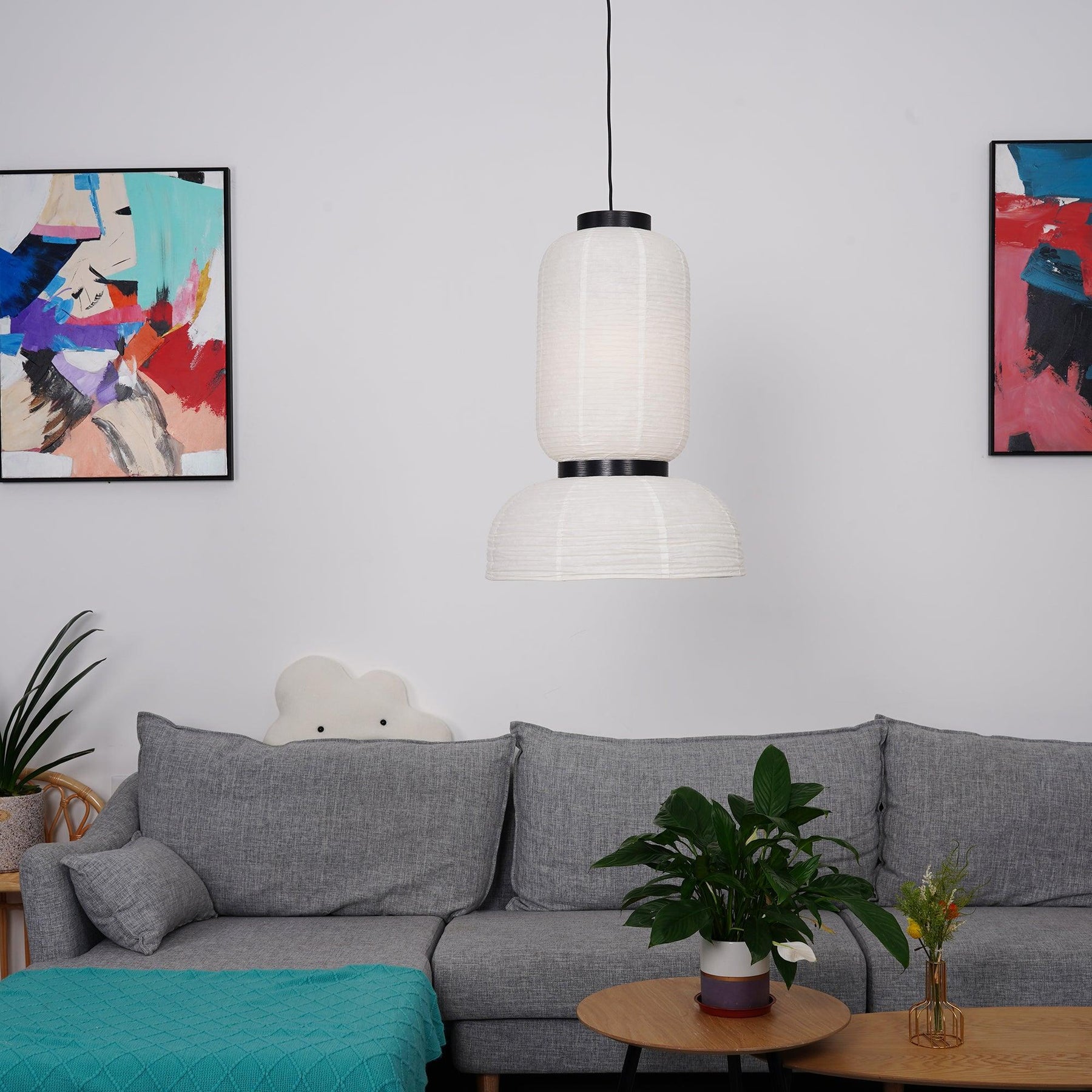 Formia Paper Japandi Pendant Light