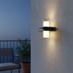 Modern Cylindrical Dual Head IP65 Waterproof Outdoor Light