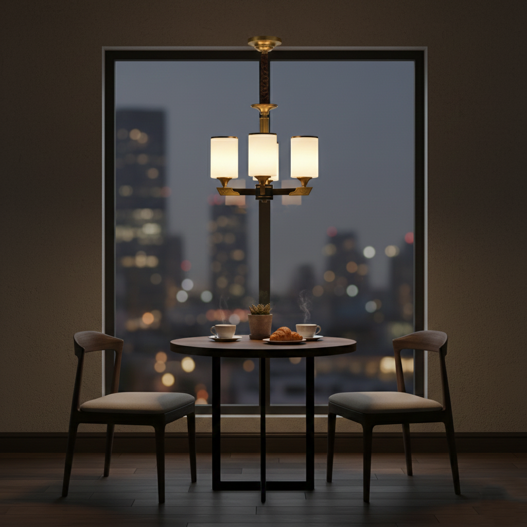 Aurelia Modern Glass Chandelier