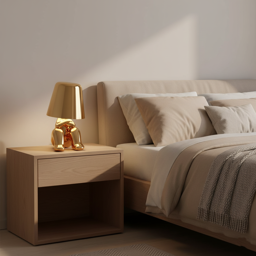 Stylish Rechargeable LED Aluminum Table Lamp