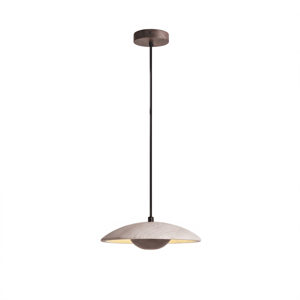 Soraya Round Travertine Pendant Light