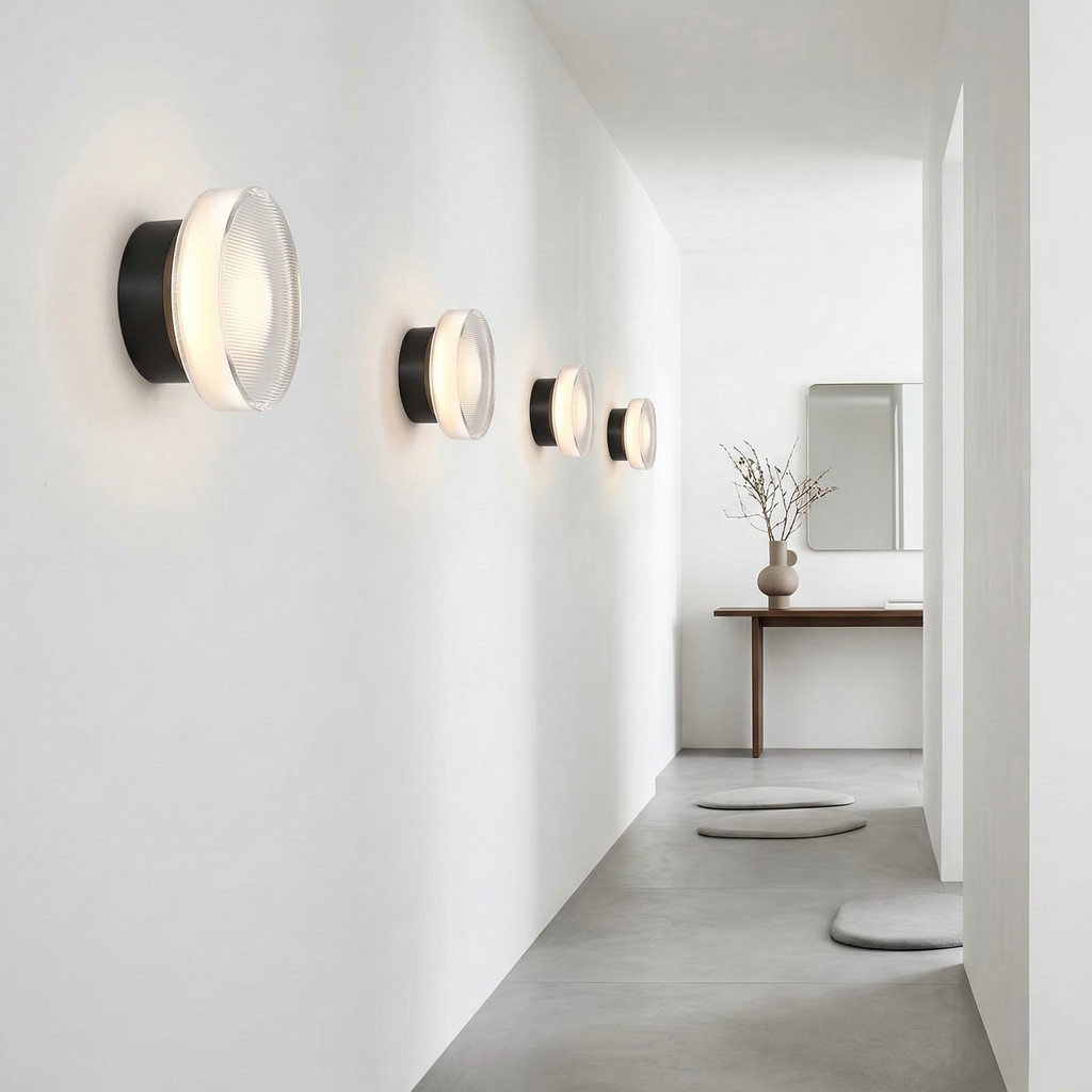 Aurel Nordic Frosted Acrylic Wall Lamp