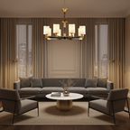 Aurelia Modern Glass Chandelier