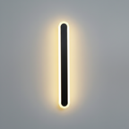 Edge Minimalist Metal Oval IP65 WaterProof Outdoor Wall Light