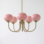 Marshmallow Modern Glass Chandelier