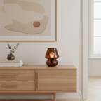 Miro Colorful Mushroom Glass Table Lamp
