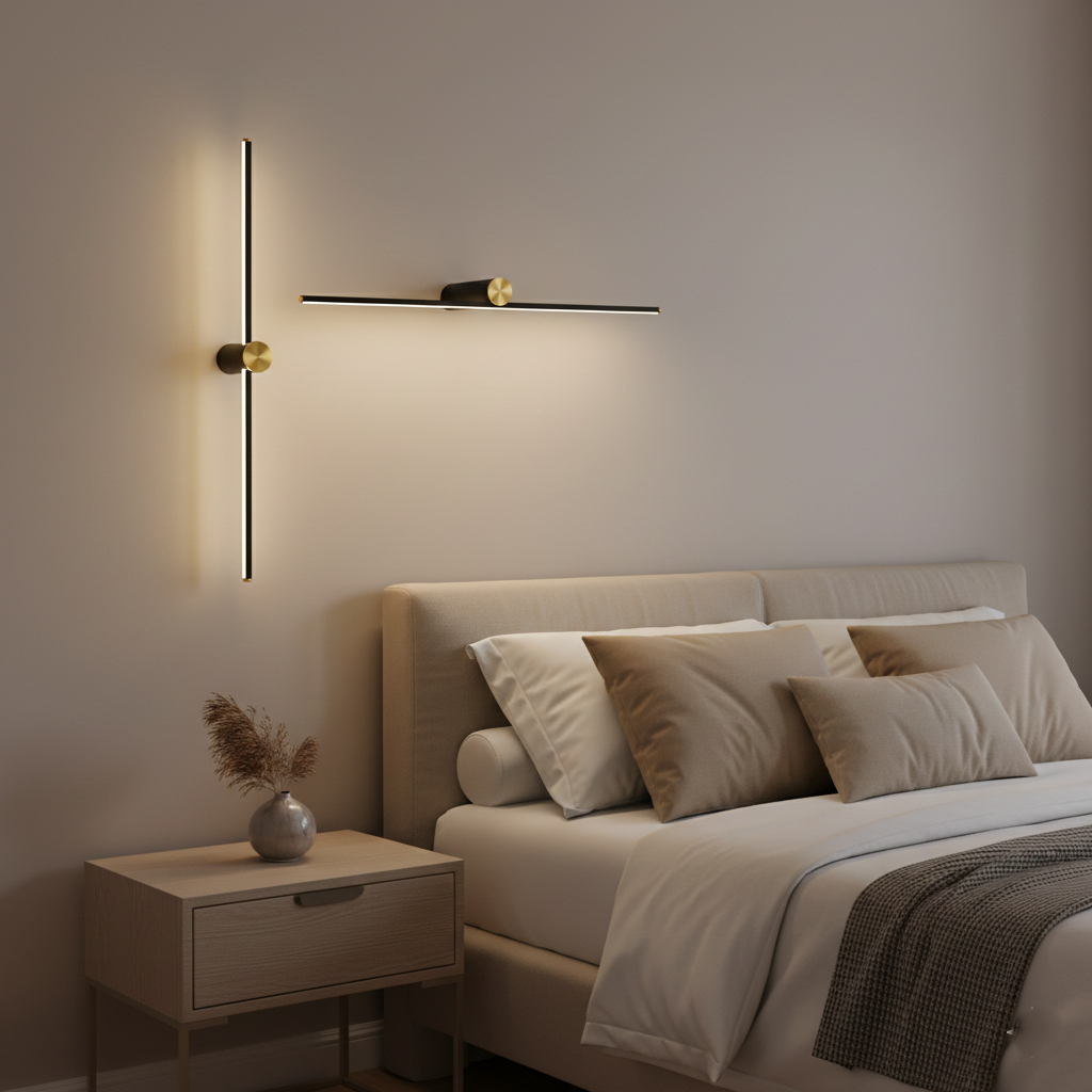 Leigh Brilliance Modern Metal Wall Lamp