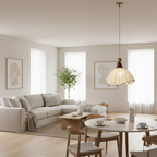 Eleonora Minimalist Silk Pendant Light