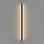 Edge Smooth Minimalist Linear Metal Outdoor Wall Lamp