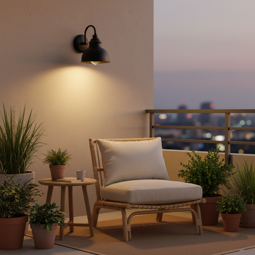 Vintage Retro Metal Wall Waterproof Outdoor Light