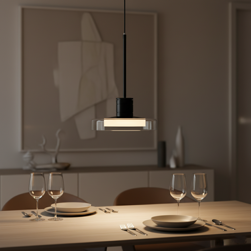 Iron Acrylic French Style Pendant Light