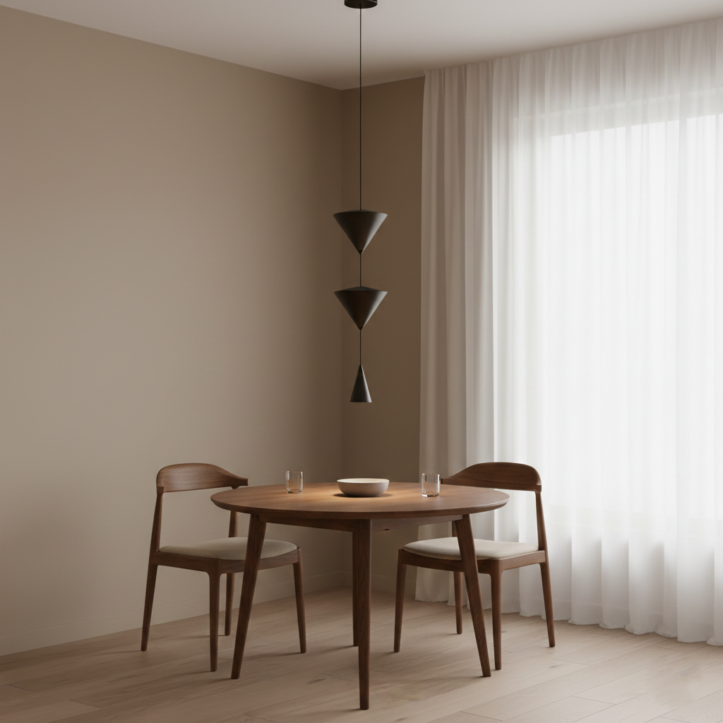 Arvelo Conical Minimalist Metal Pendant Light
