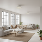 Radiant Translucent Glow Nordic Glass Ceiling Light