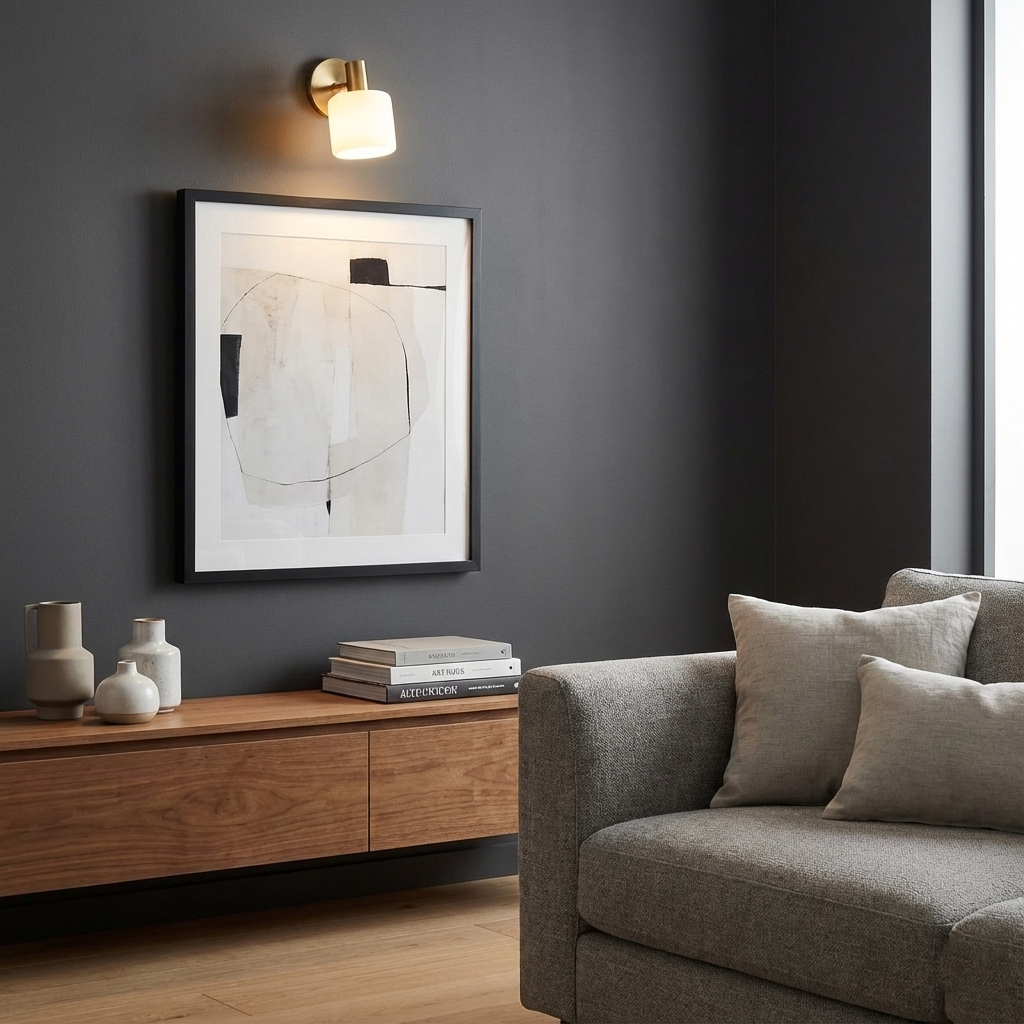 Arden Ivory Modern Porcelain Wall Light