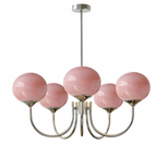 Marshmallow Modern Glass Chandelier