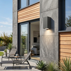 Kael Modern Waterproof Metal Outdoor Wall Light