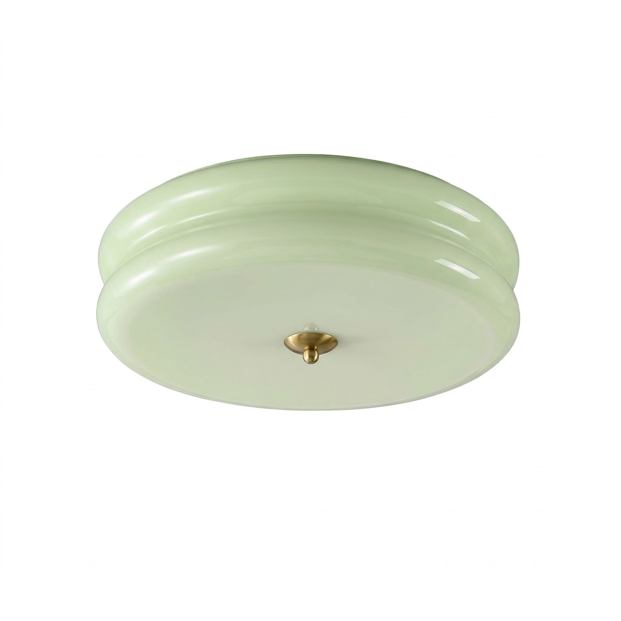 Aurelio Art Deco Vintage Glass Ceiling Light