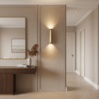 Eury Minimalist Copper Wall Light