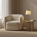 Classic Wireless Elegance Fabric Table Lamp