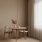 Marbled Travertine Cylinder Modern Pendant Light