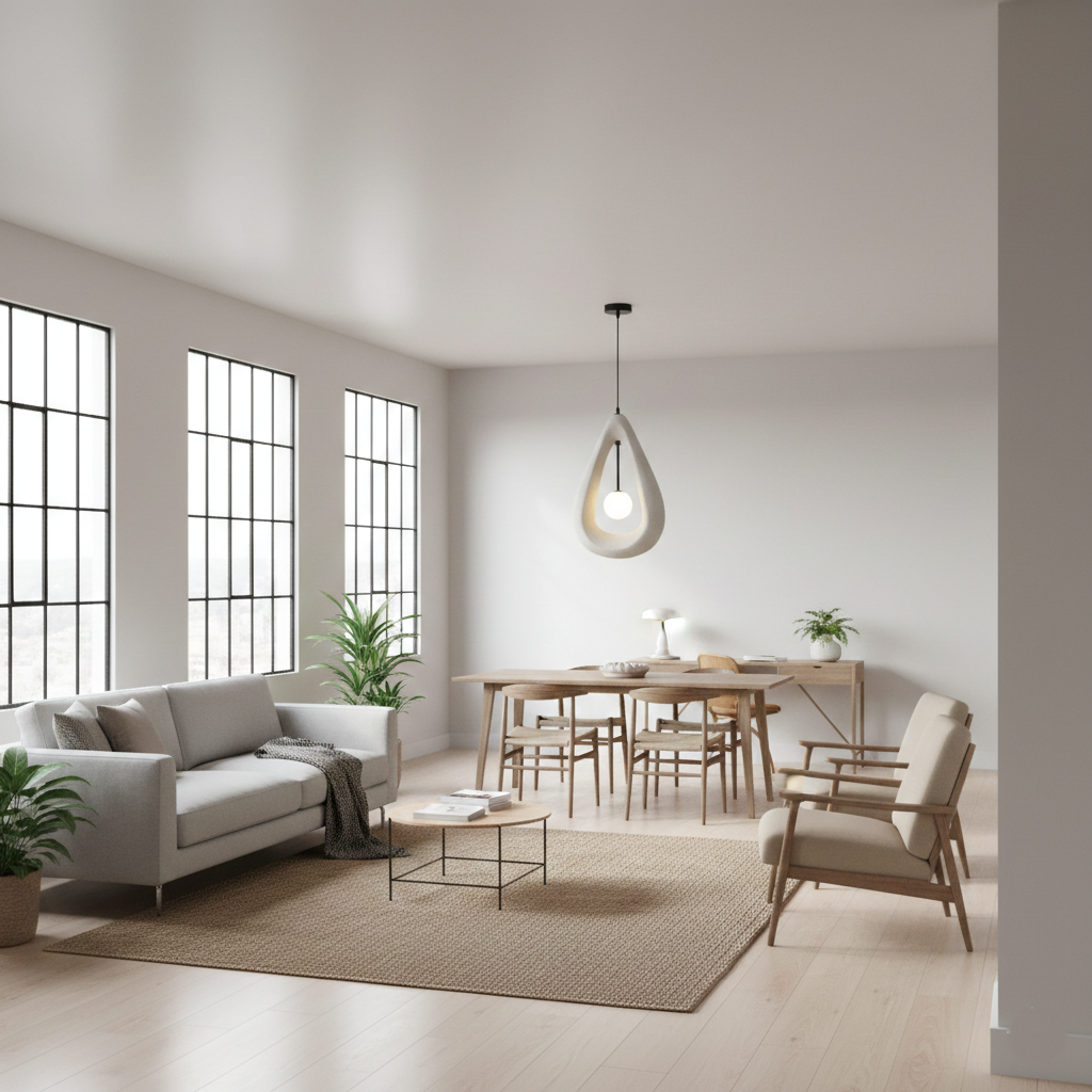 Triangle Burst Nordic Pendant Light