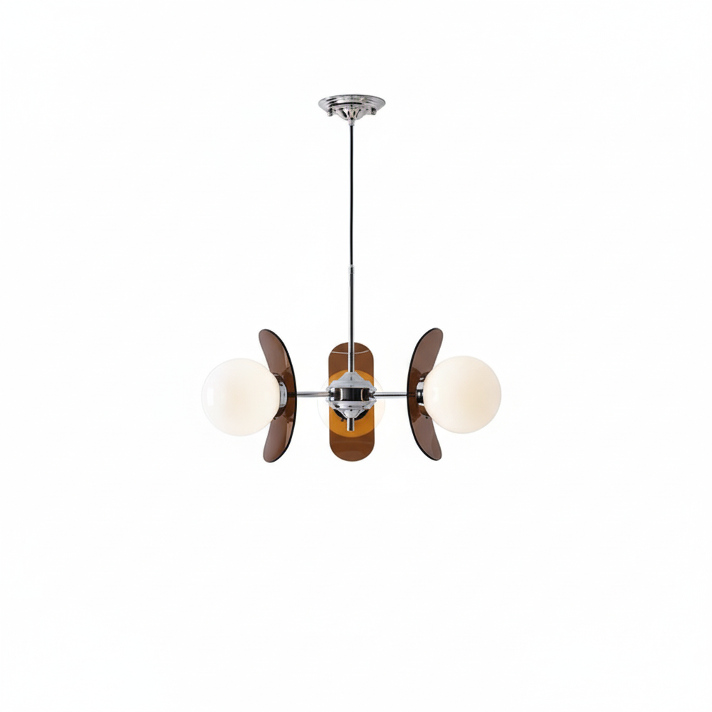 Aurelia Modern Bauhaus Glass Pendant Light