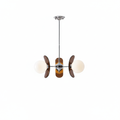 Aurelia Modern Bauhaus Glass Pendant Light