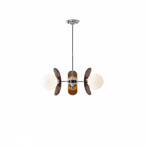 Aurelia Modern Bauhaus Glass Pendant Light