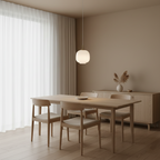 Gia Nordic Minimalist Glass Pendant Light