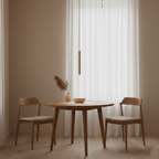 Marbled Travertine Cylinder Modern Pendant Light