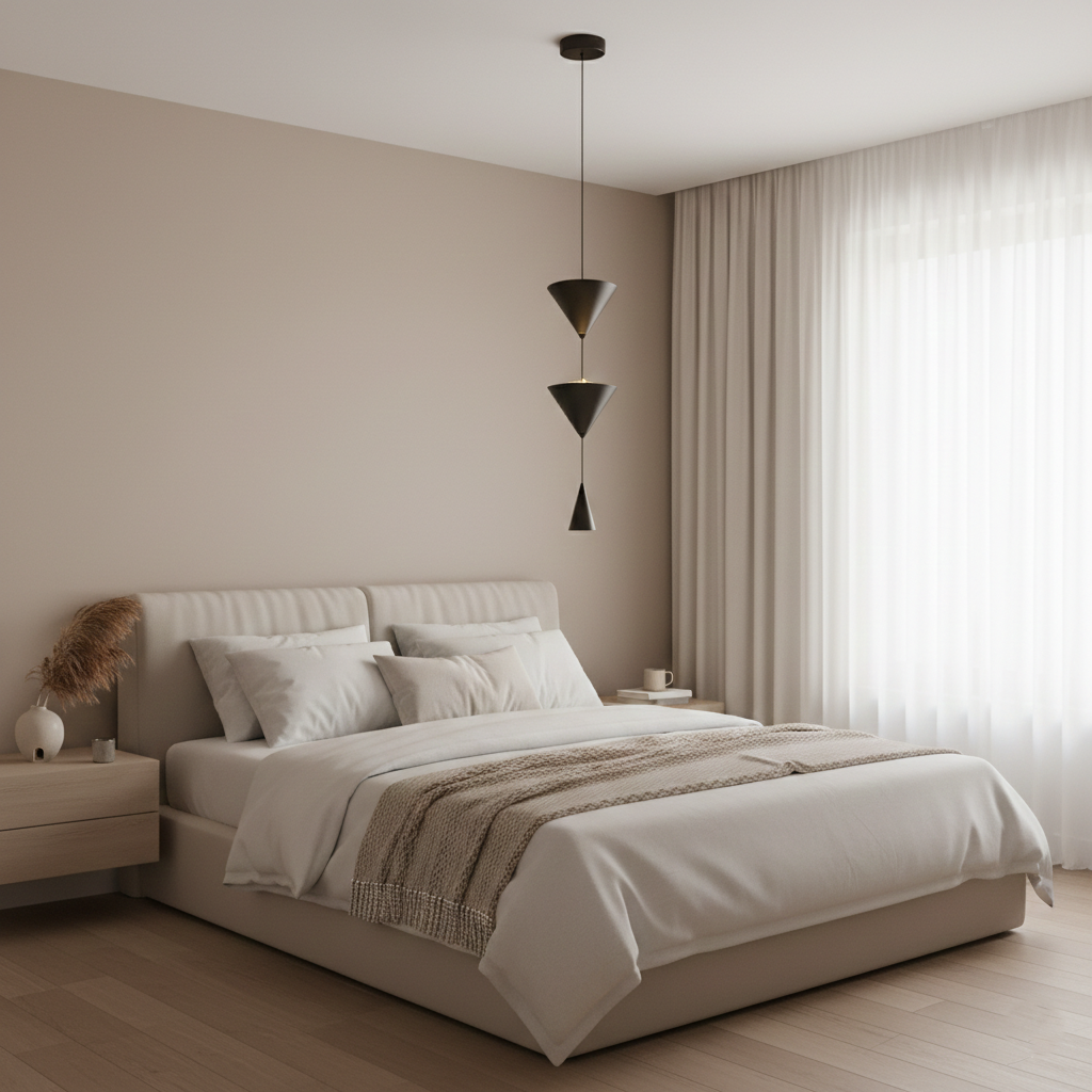 Arvelo Conical Minimalist Metal Pendant Light