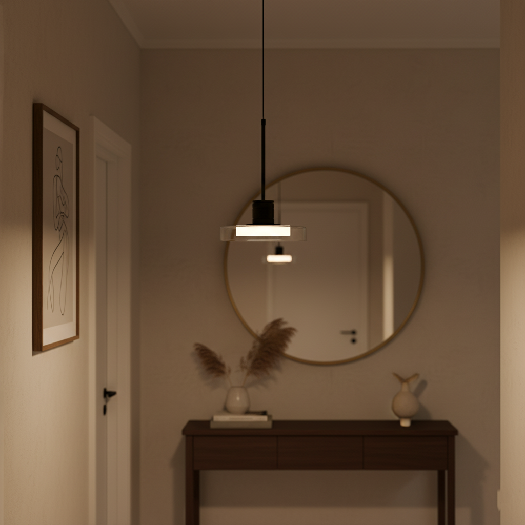 Iron Acrylic French Style Pendant Light