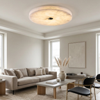 Aurelia Alabaster Marble LED Ceiling Light