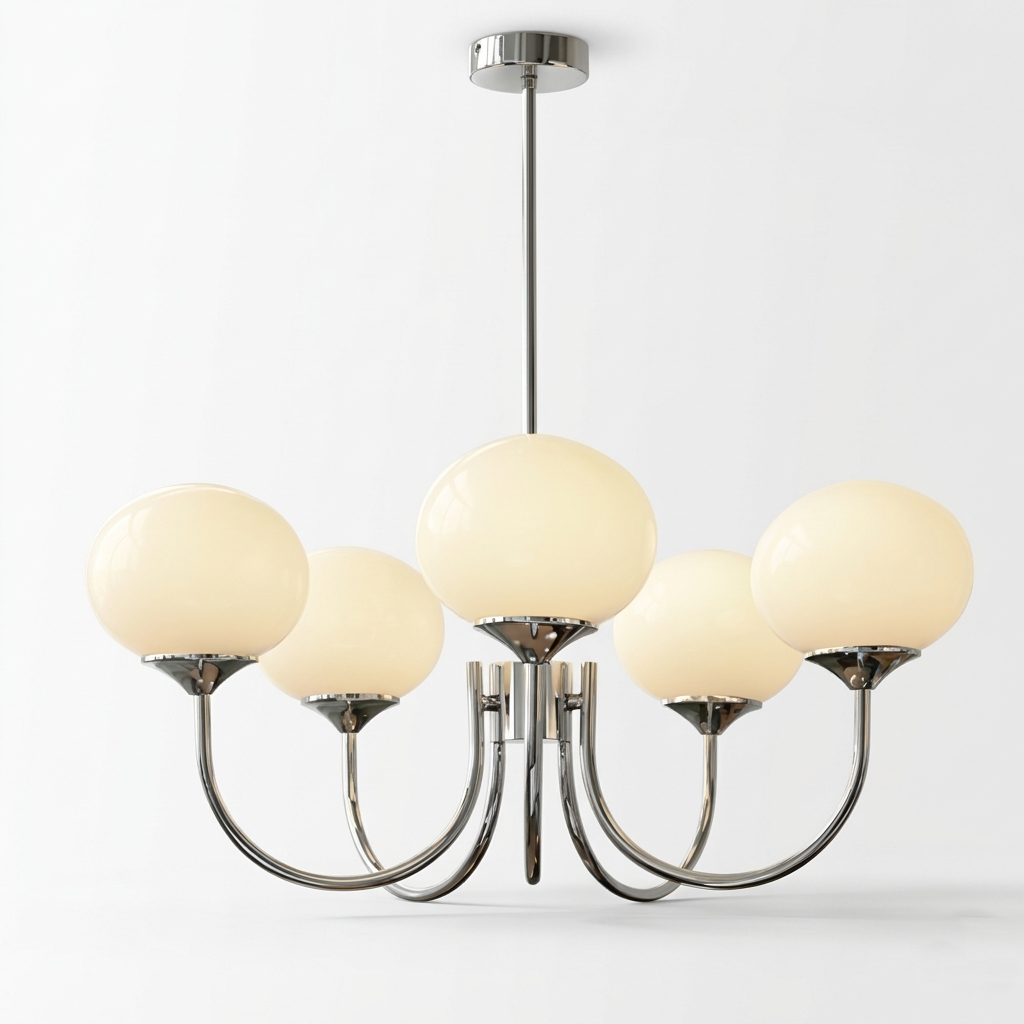Marshmallow Modern Glass Chandelier