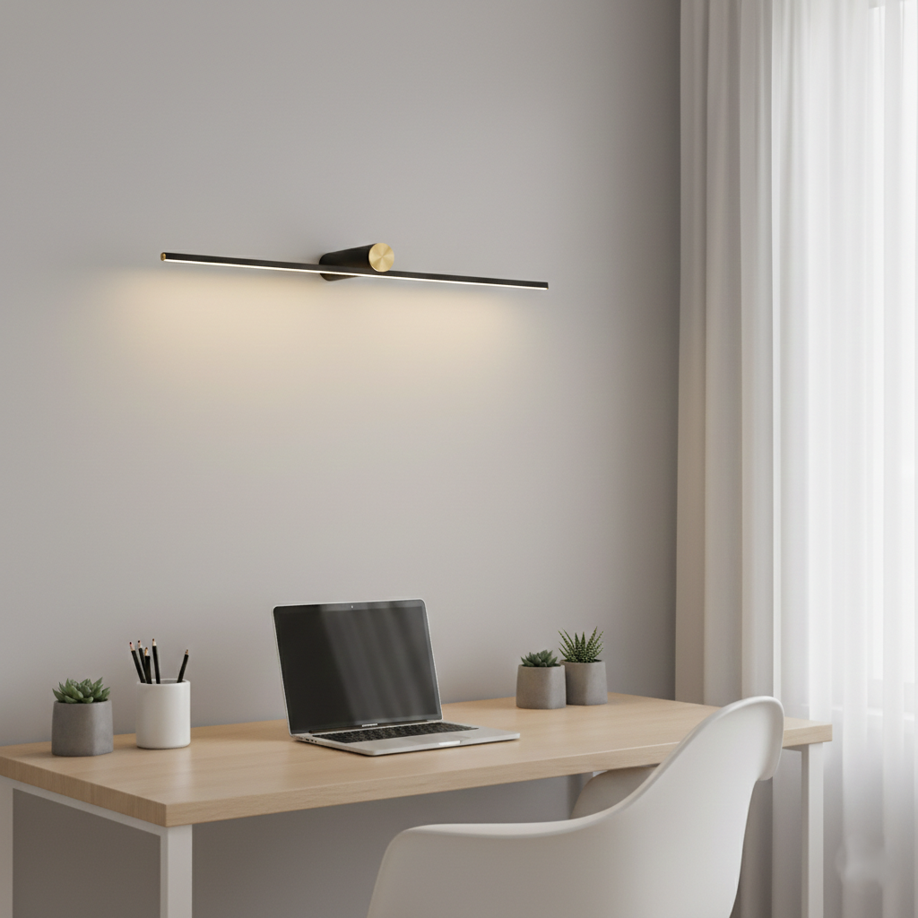Leigh Brilliance Modern Metal Wall Lamp