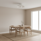 Radiant Translucent Glow Nordic Glass Ceiling Light
