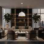 Atria Geometry Nordic Metal Pendant Light
