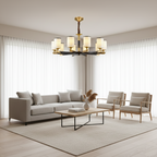 Aurelia Modern Glass Chandelier